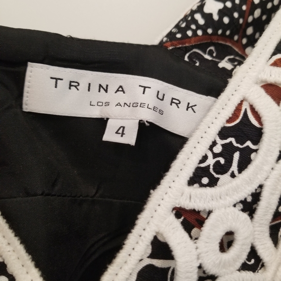 Trina Turk vintage tiki hawaiian sheath dress - Picture 3 of 4